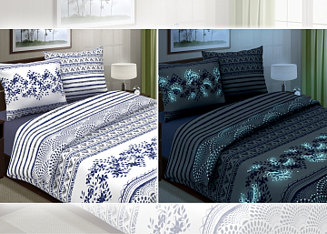 Постельное белье "Афина" (светится в темноте)